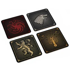 Game of Thrones - Wapenschilden Onderzetters Set van 4