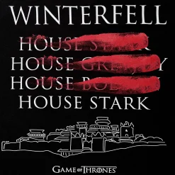 Game of Thrones - Winterfell Rulers T-Shirt zwart