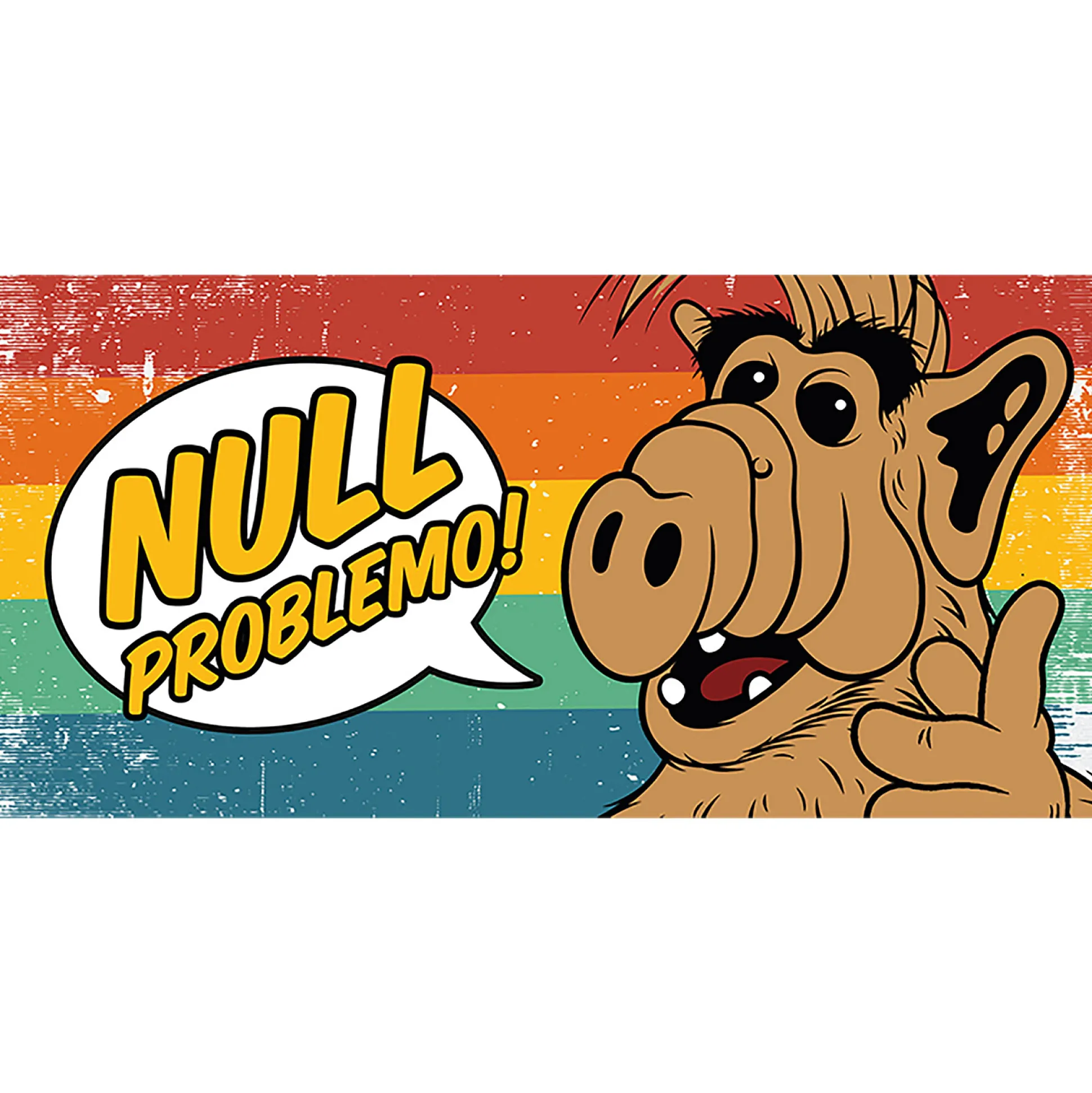Geen probleem! Mok voor Alf-fans