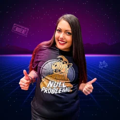 Geen probleem! T-shirt voor Alf fans zwart