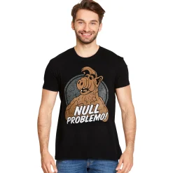 Geen probleem! T-shirt voor Alf fans zwart