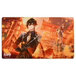 Genshin Impact - Duivelse Missie De Naderende Ster - Zhongli en Tartaglia Muismat