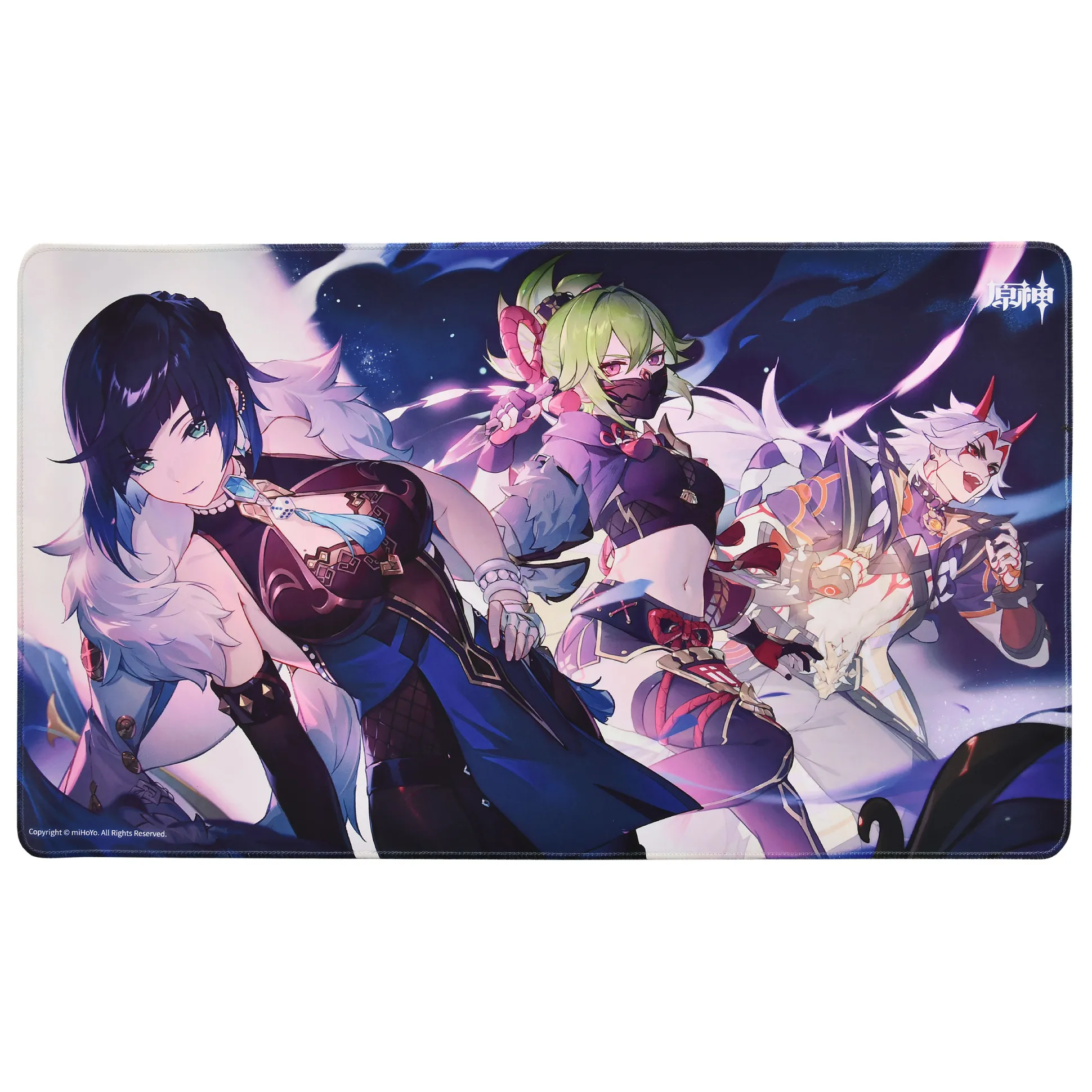 Genshin Impact - Yelan, Kuki Shinobu & Arataki Itto Muismat