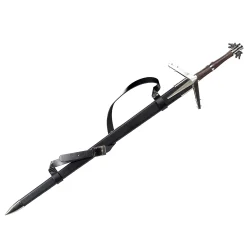 Geralt van Rivia Zilveren Zwaard Replica met Schede voor Witcher Fans