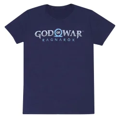 God of War Ragnarok - Logo T-shirt blauw