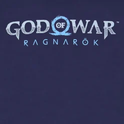 God of War Ragnarok - Logo T-shirt blauw