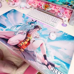 Godin van de Overwinning: Nikke - Helm & Anis Muismat