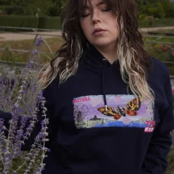 Godzilla - Mothra hoodie blauw