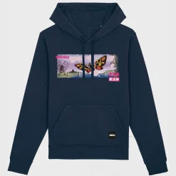 Godzilla - Mothra hoodie blauw