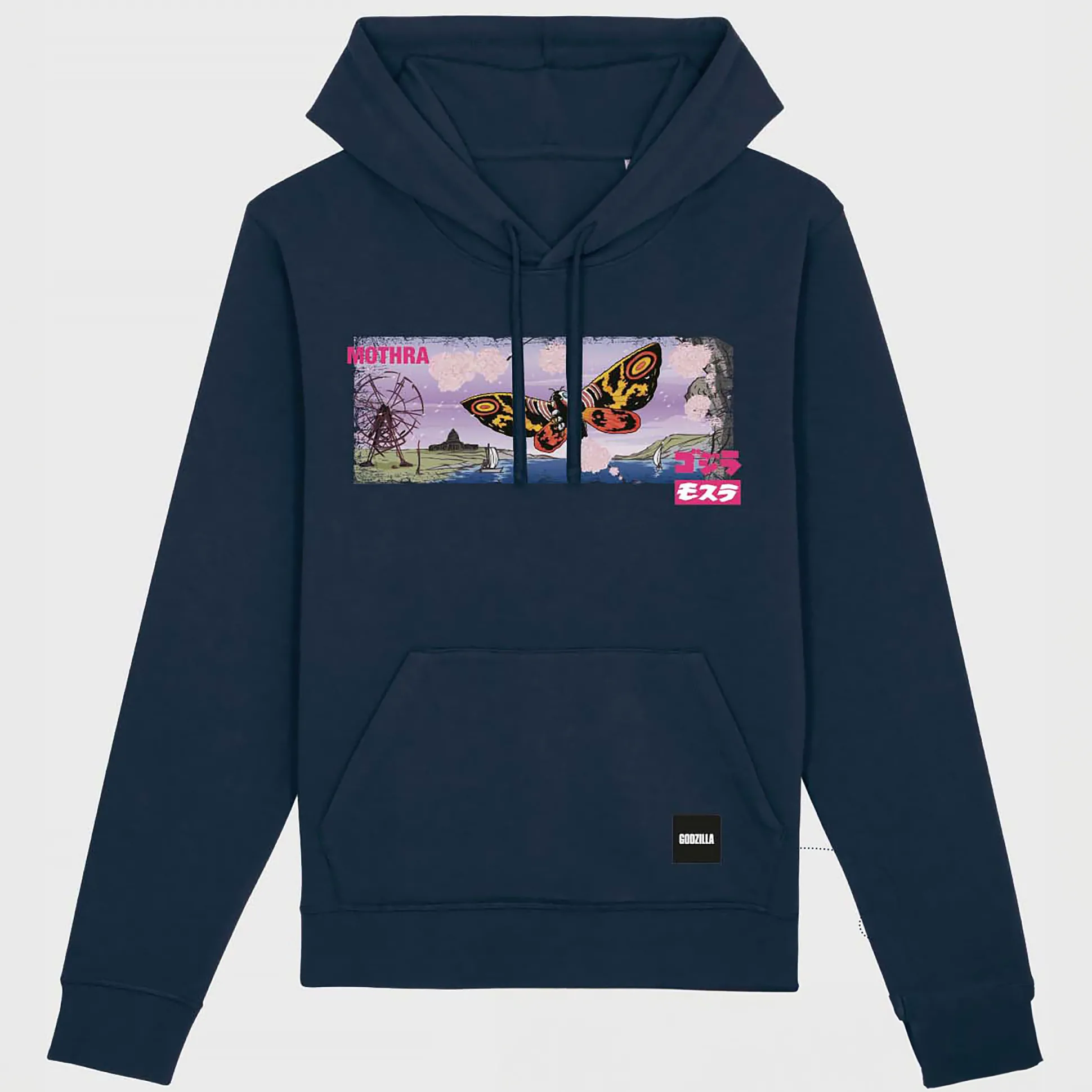 Godzilla - Mothra hoodie blauw