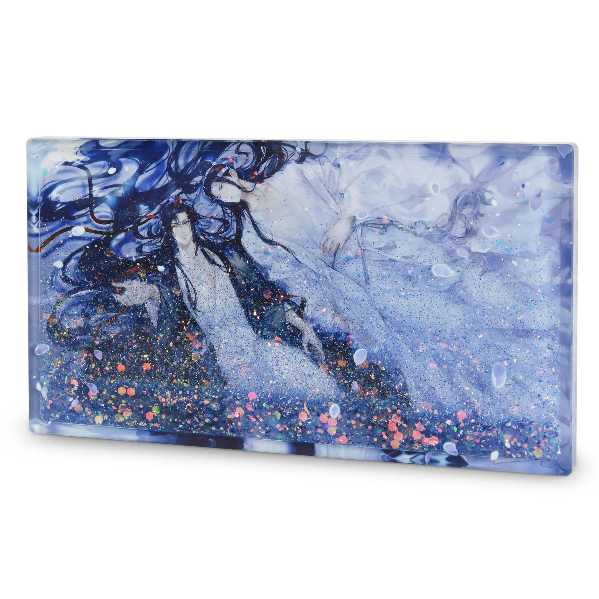 Grandmaster of Demonic Cultivation - Wei & Lan Acryl Glitter Blok Galaxy