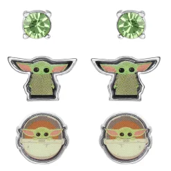Grogu Oorbellen 3-delige Cadeauset - Star Wars The Mandalorian