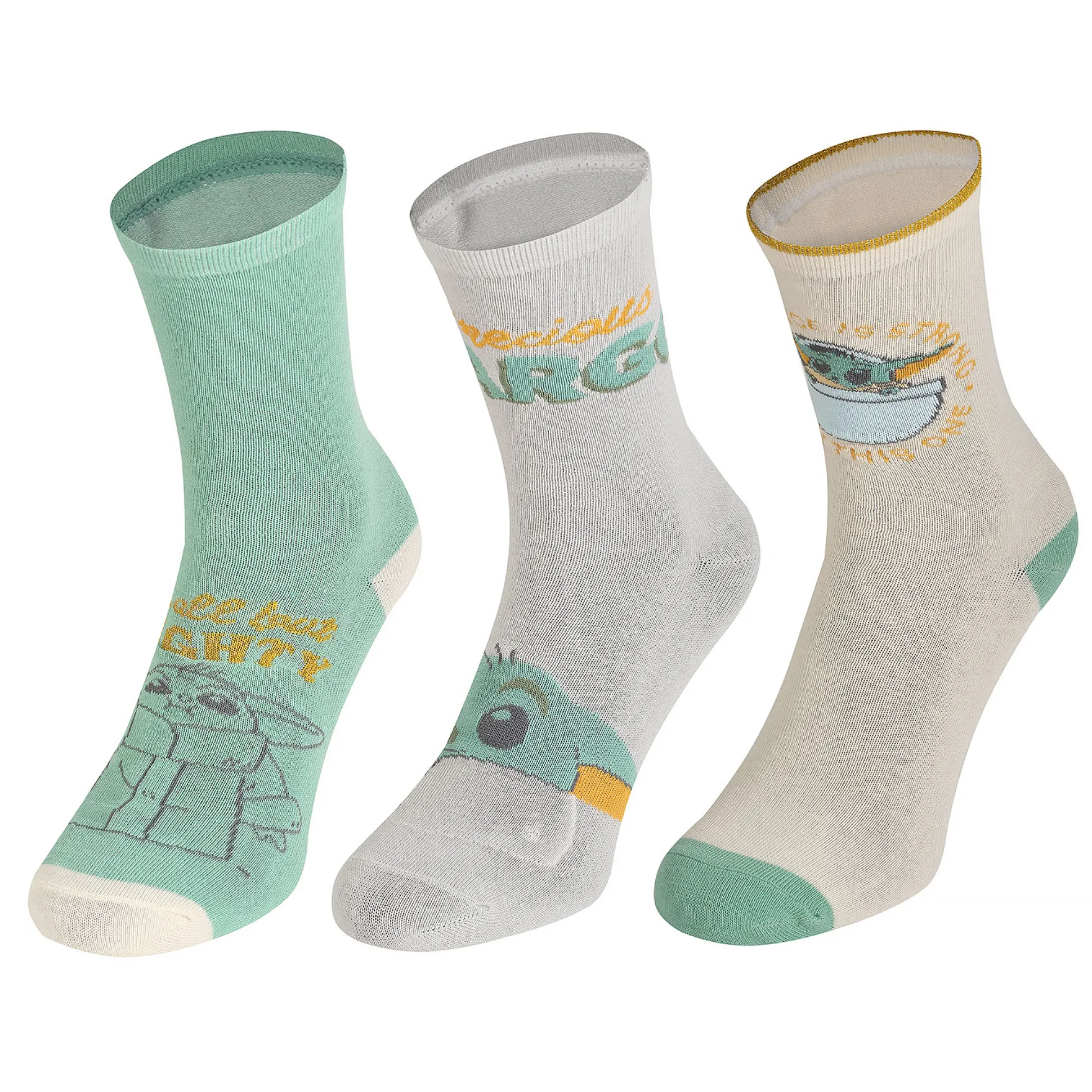 Grogu Sokken 3-Pack - Star Wars The Mandalorian