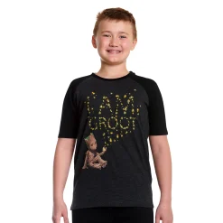 Guardians of the Galaxy - Groot Glow in the Dark Kinder T-shirt Grijs