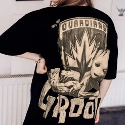 Guardians of the Galaxy - Groot Oversize T-Shirt zwart