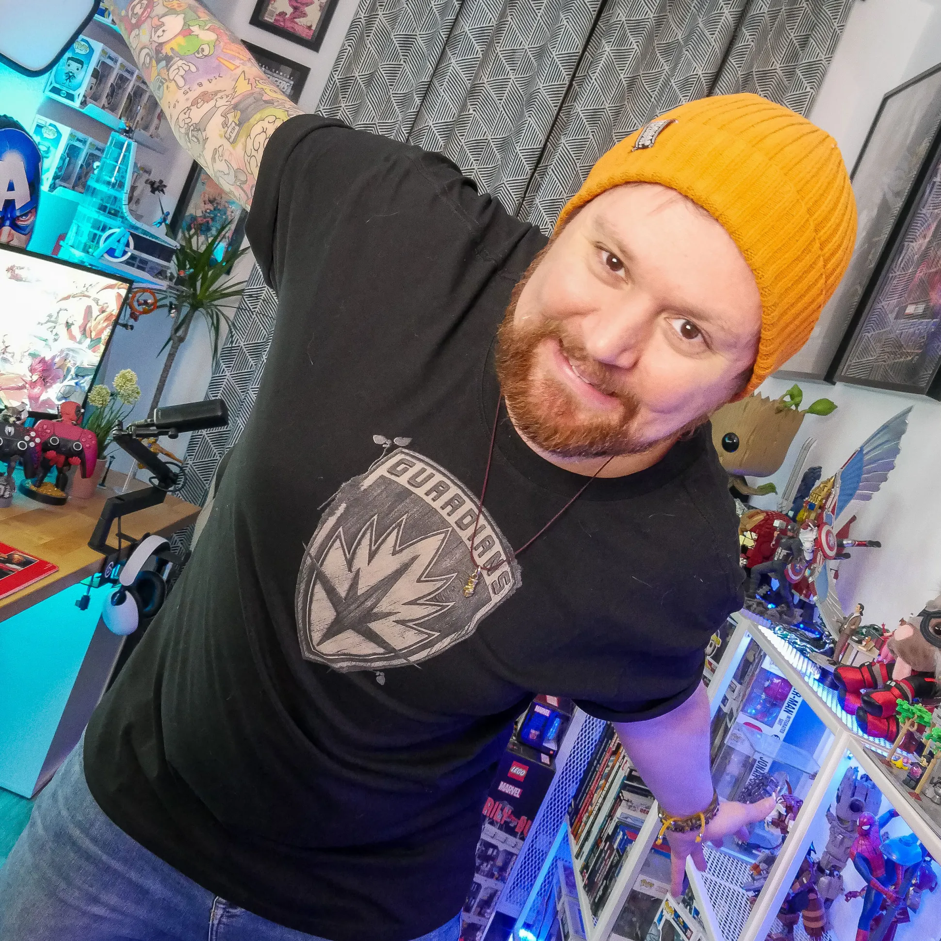 Guardians of the Galaxy - Groot Oversize T-Shirt zwart