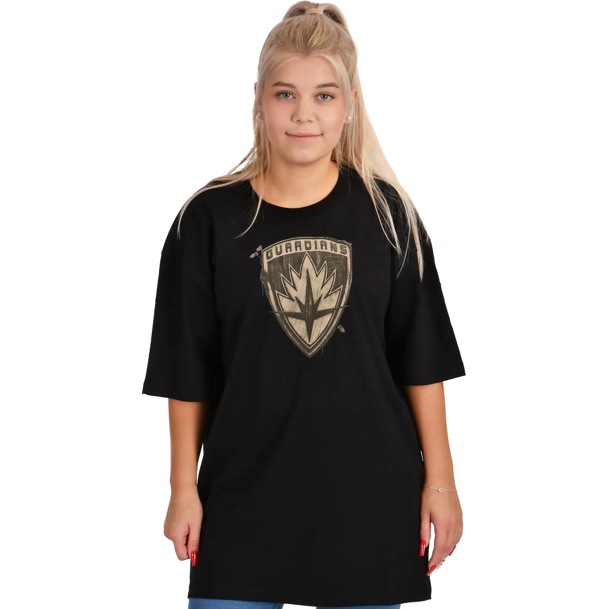 Guardians of the Galaxy - Groot Oversize T-Shirt zwart