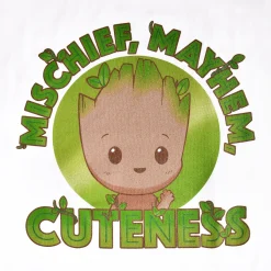 Guardians of the Galaxy - Groot Cuteness Dames Losse Pasvorm T-shirt Wit