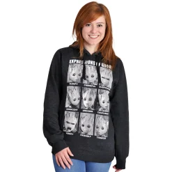Guardians of the Galaxy - Groot Expressions Hoodie Grijs