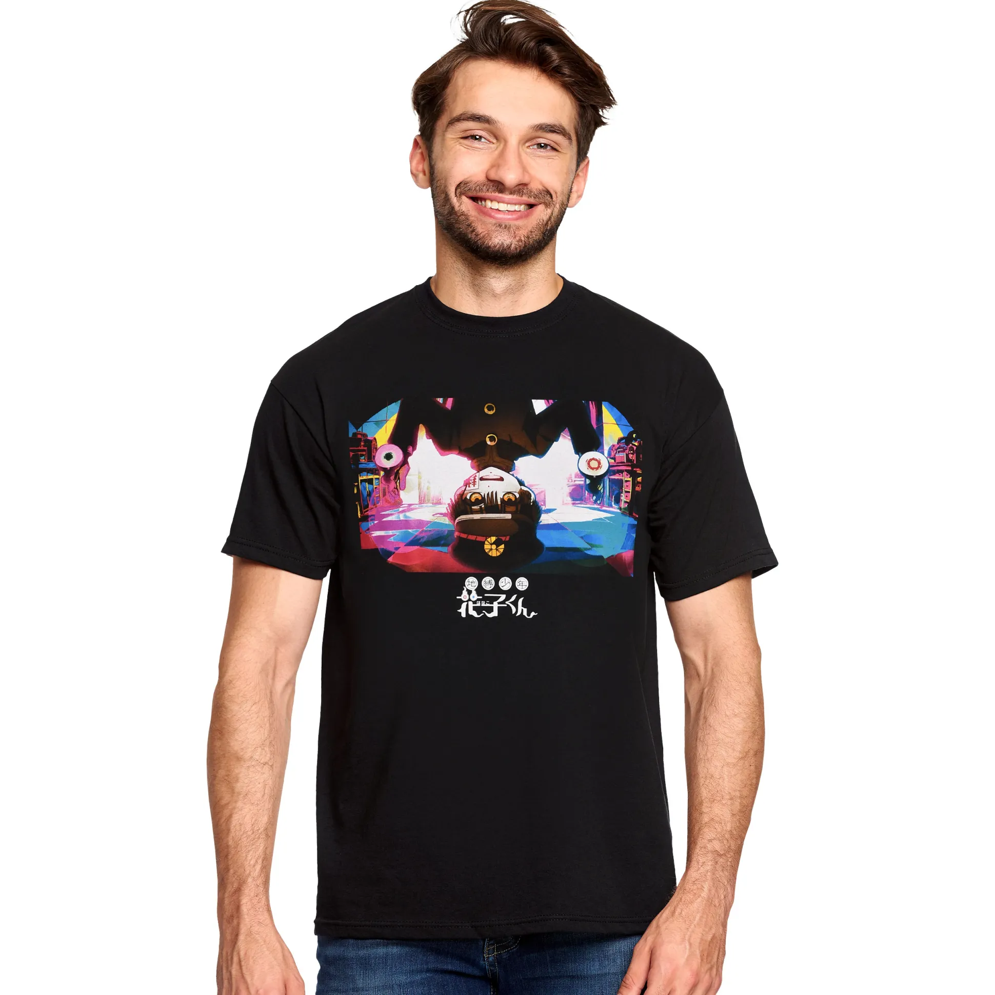 Hanako T-shirt zwart - Mijn Schoolgeest Hanako