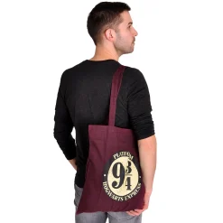 Harry Potter - 9 3/4 jute zak rood