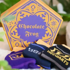 Harry Potter - 3 paar sokken set in Chocolade Kikker doos