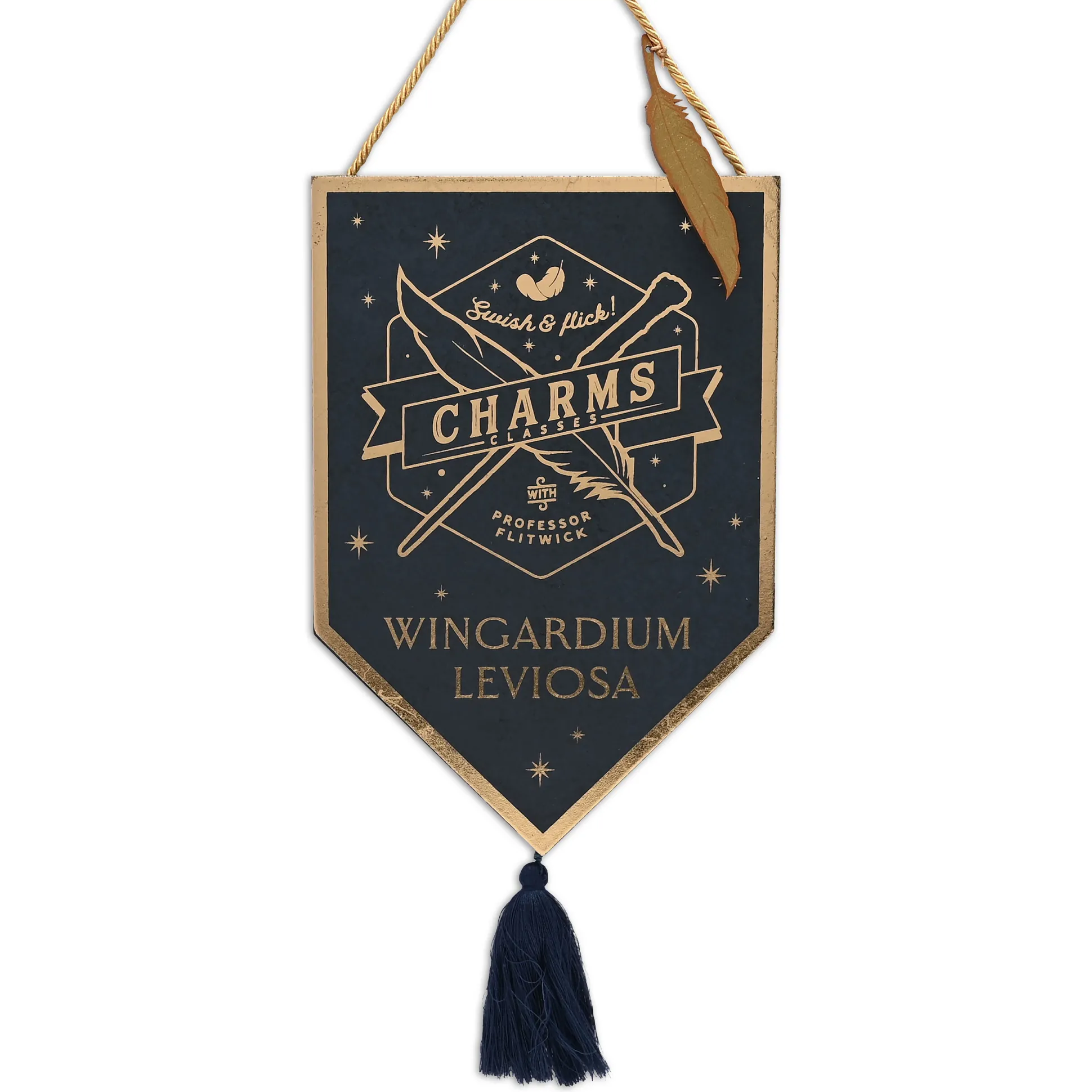 Harry Potter - Alumni Wingardium Leviosa Houten Wanddecoratie