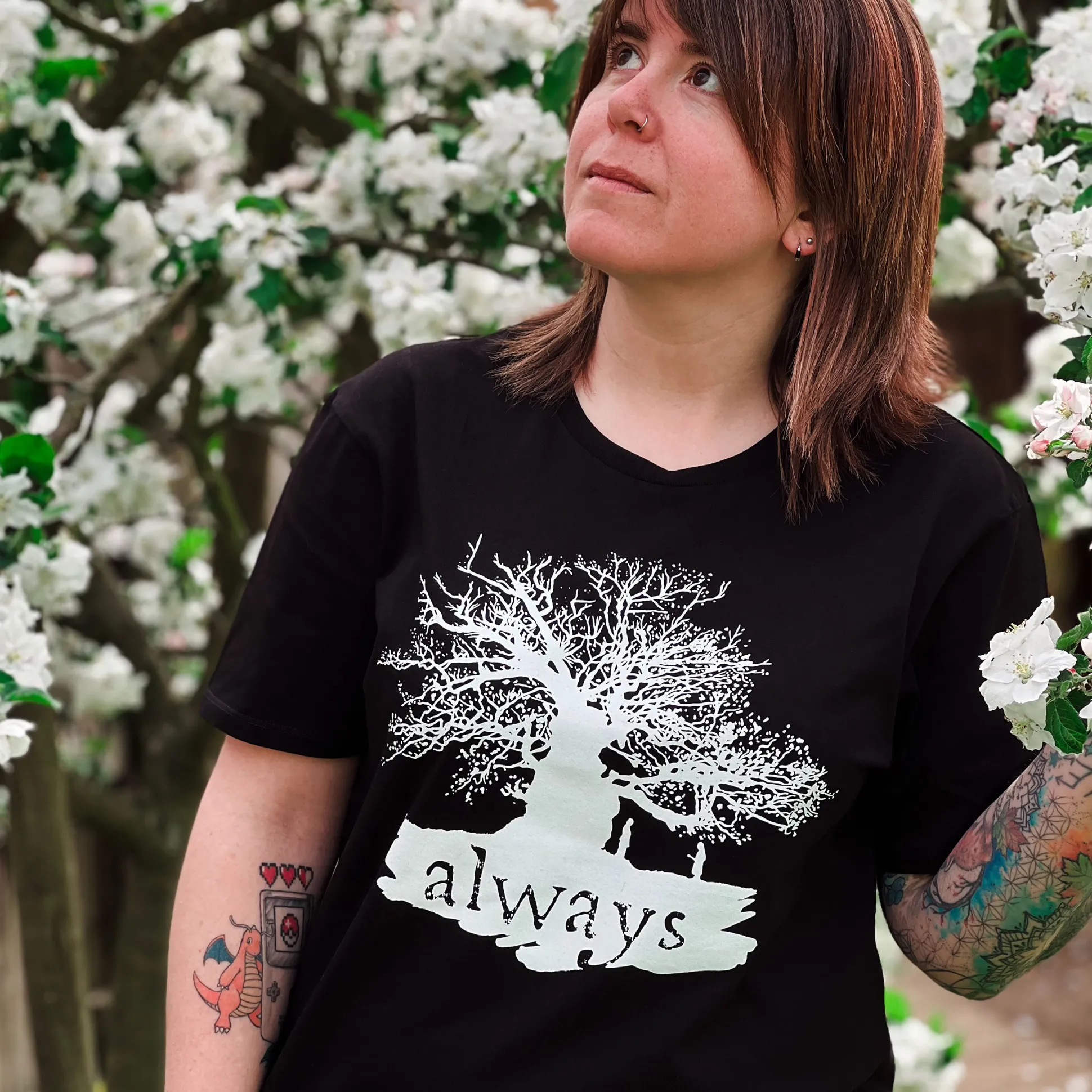 Harry Potter - Always T-shirt Zwart