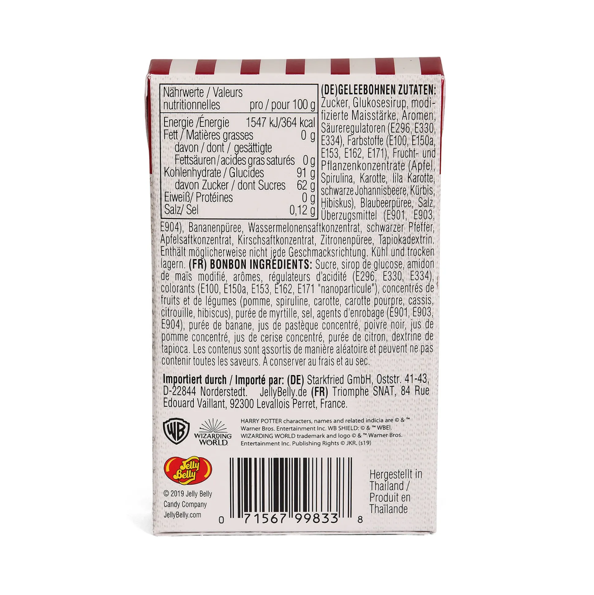 Harry Potter - Bertie Botts Bonen 35g Doos