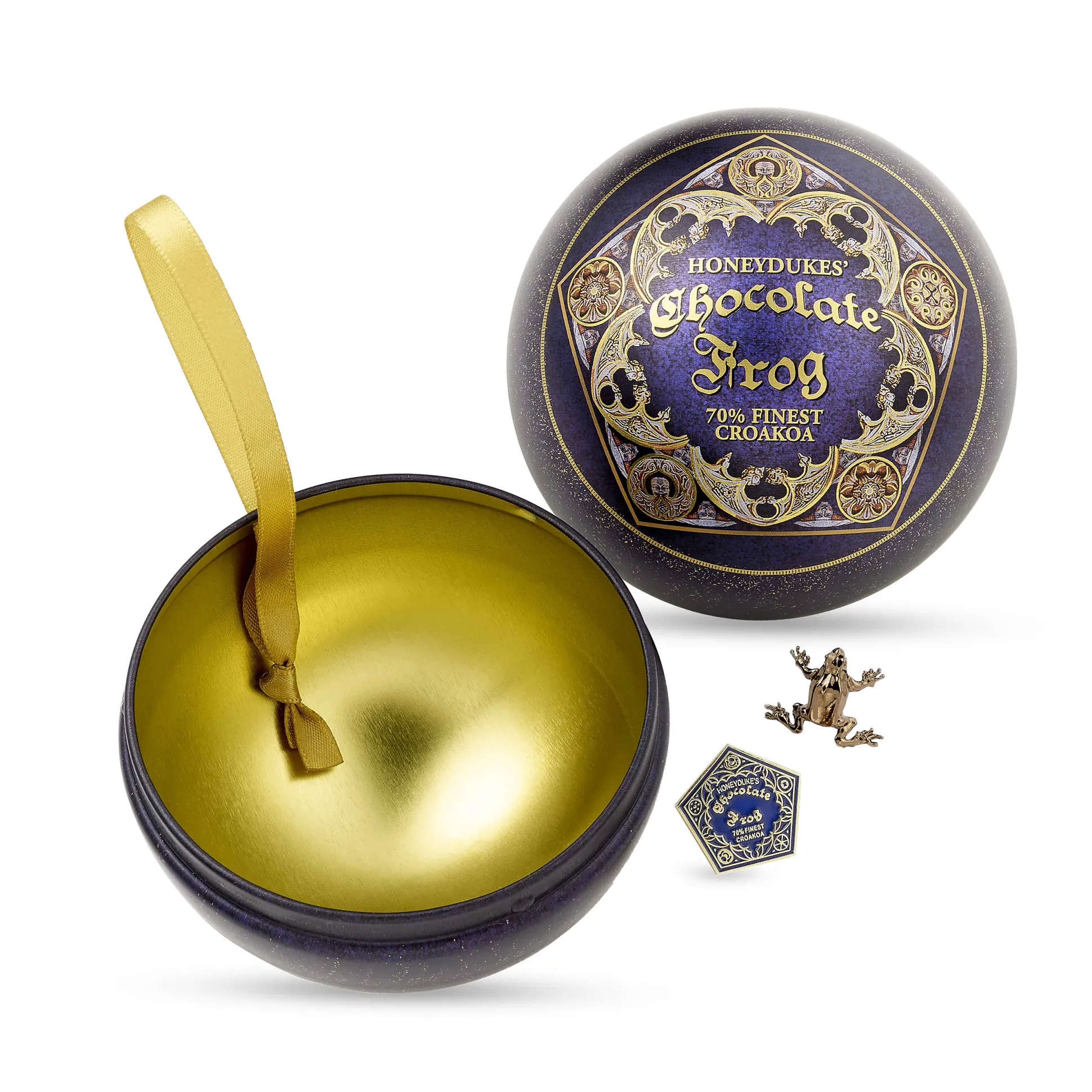 Harry Potter - Chocolade Kikker Kerstbal met Pins