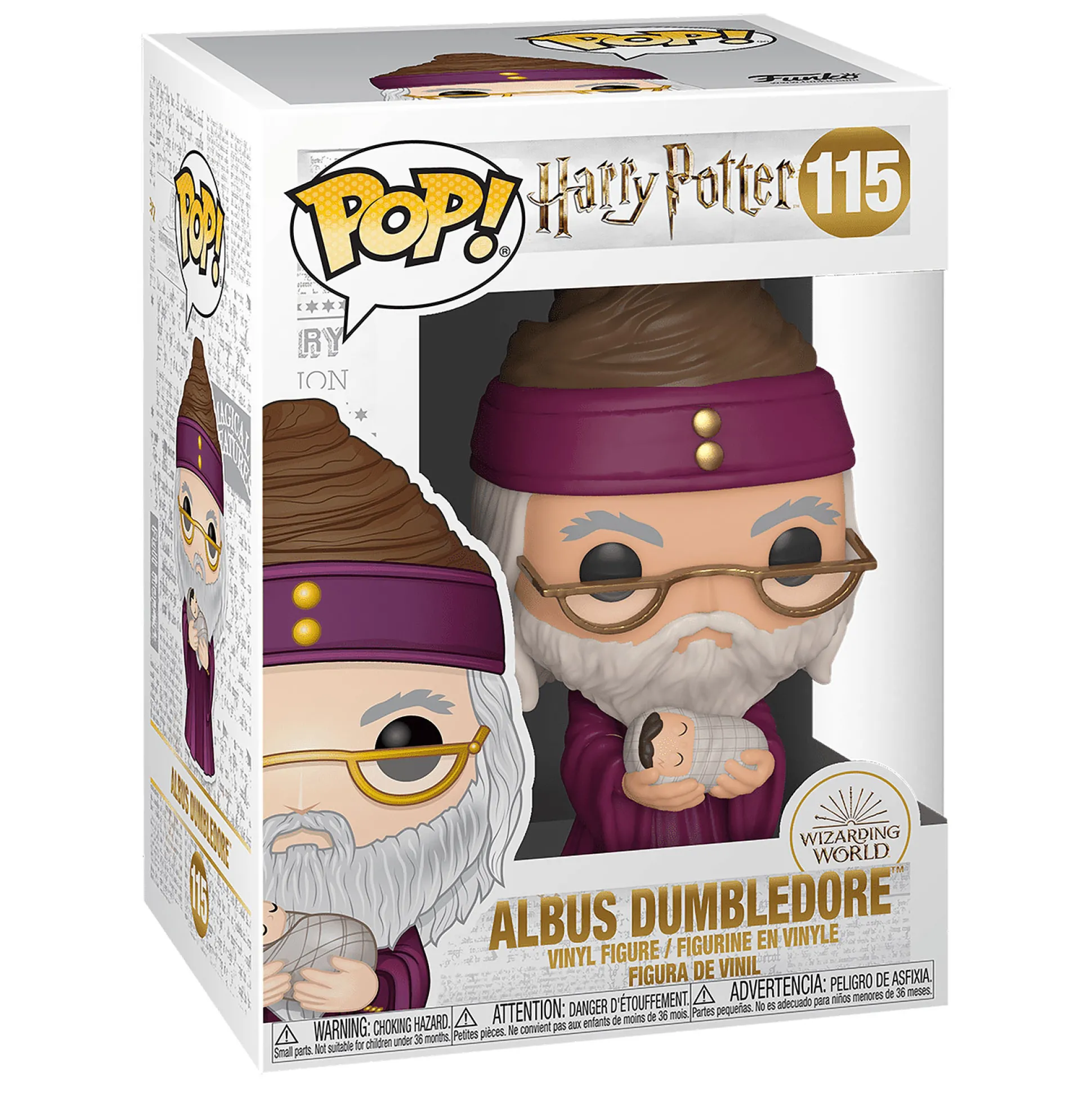 Harry Potter - Dumbledore met Baby Harry Funko Pop Figuur