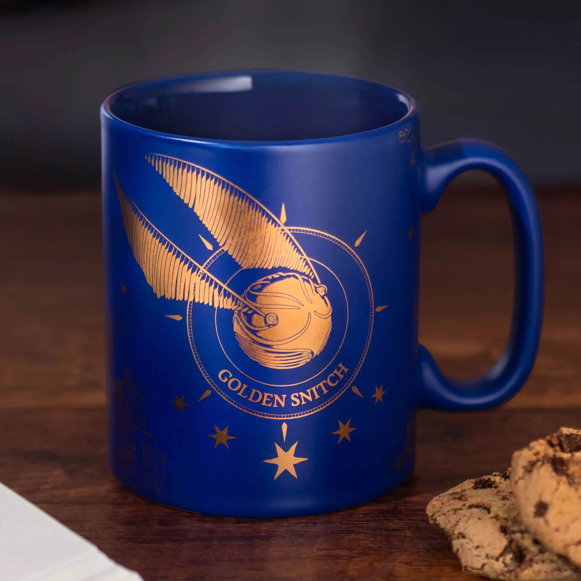 Harry Potter - Gouden Snaai Mok blauw