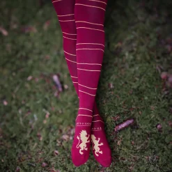 Harry Potter - Griffoendor Overknee Sokken 2-Pack