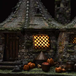 Harry Potter - Hagrids hut miniatuurreplica met LED-verlichting