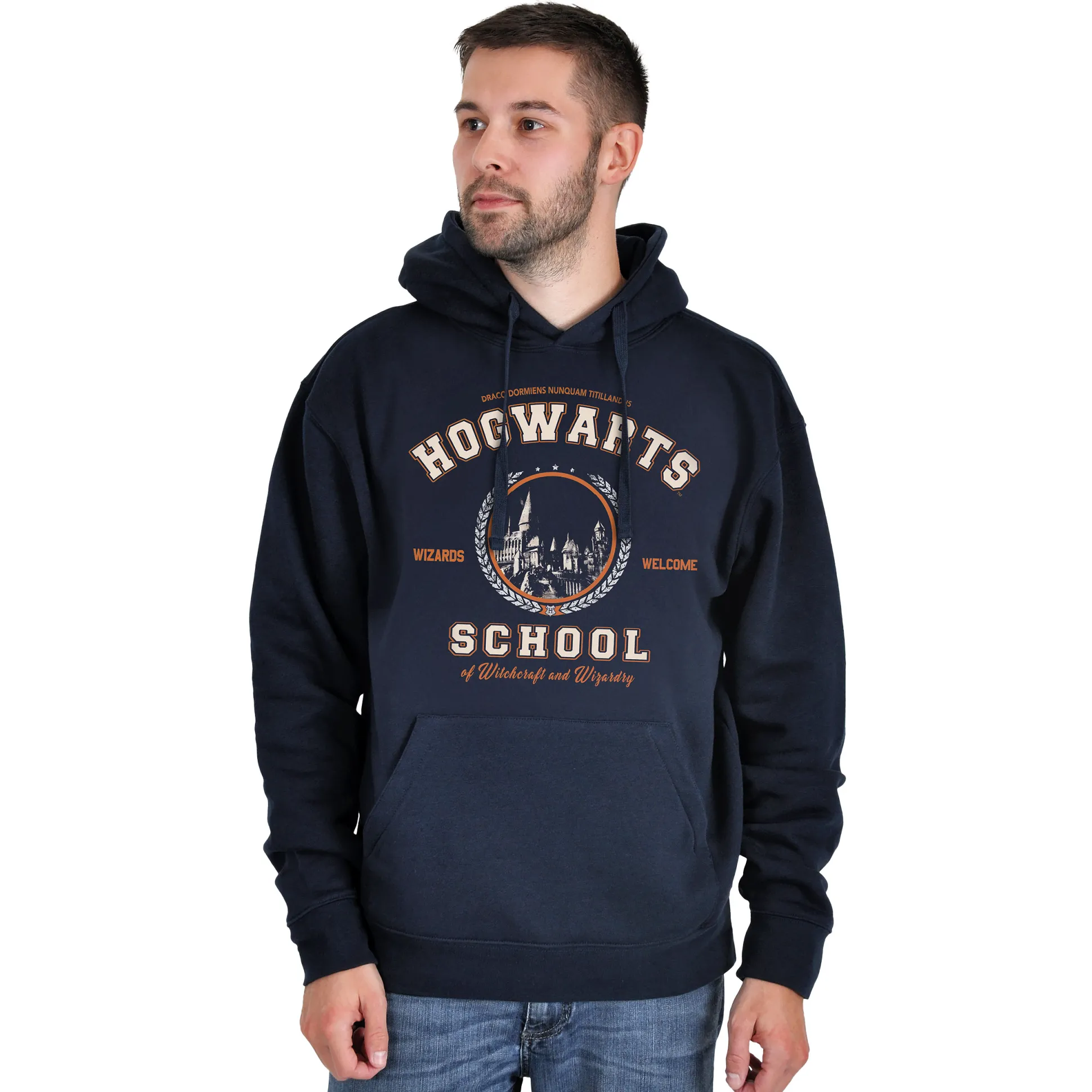 Harry Potter - Hogwarts School Hoodie Blauw