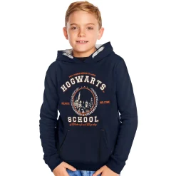 Harry Potter - Hogwarts School Kinder Hoodie Blauw