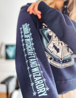 Harry Potter - Hogwarts School of Witchcraft Hoodie blauw