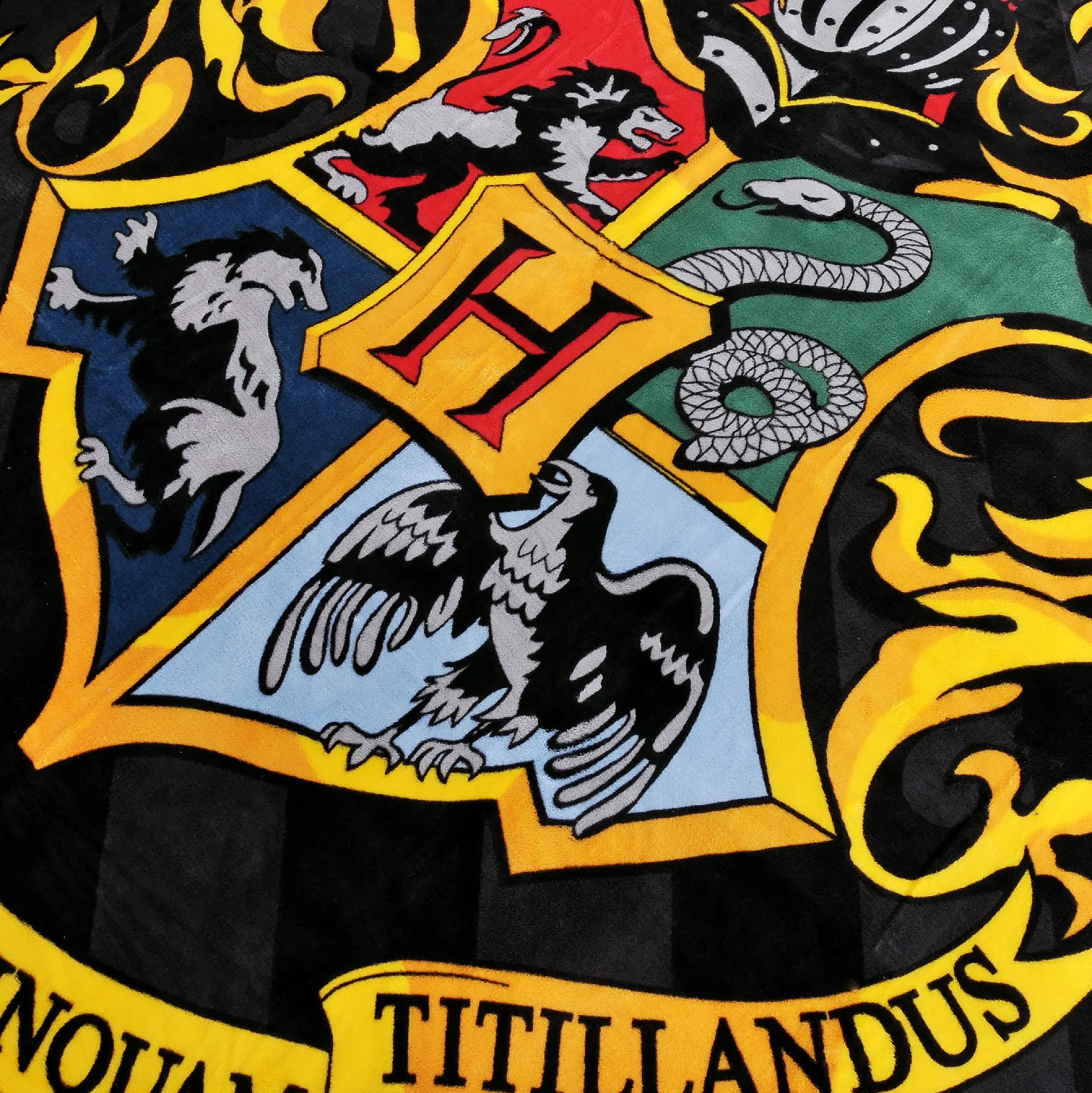 Harry Potter - Hogwarts Wapen Fleece Deken