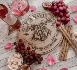 Harry Potter - Hogwarts Wapen Snijplank Beuken