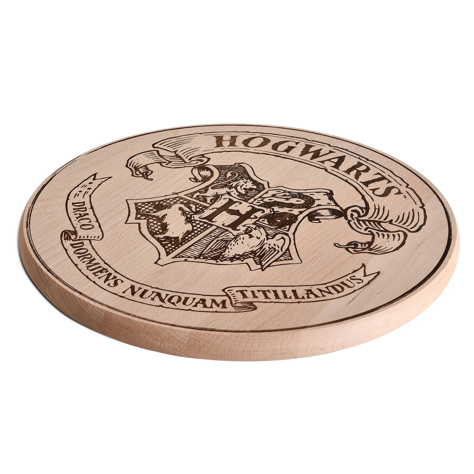 Harry Potter - Hogwarts Wapen Snijplank Beuken