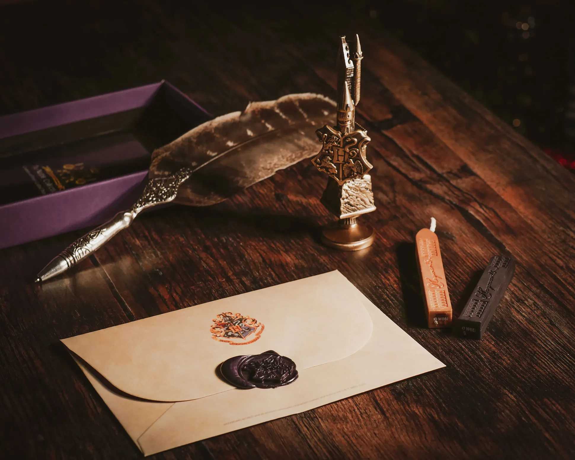 Harry Potter - Hogwarts zegel met was