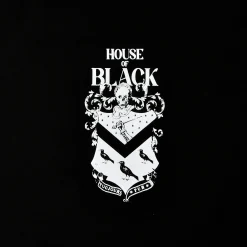 Harry Potter - House of Black T-shirt zwart