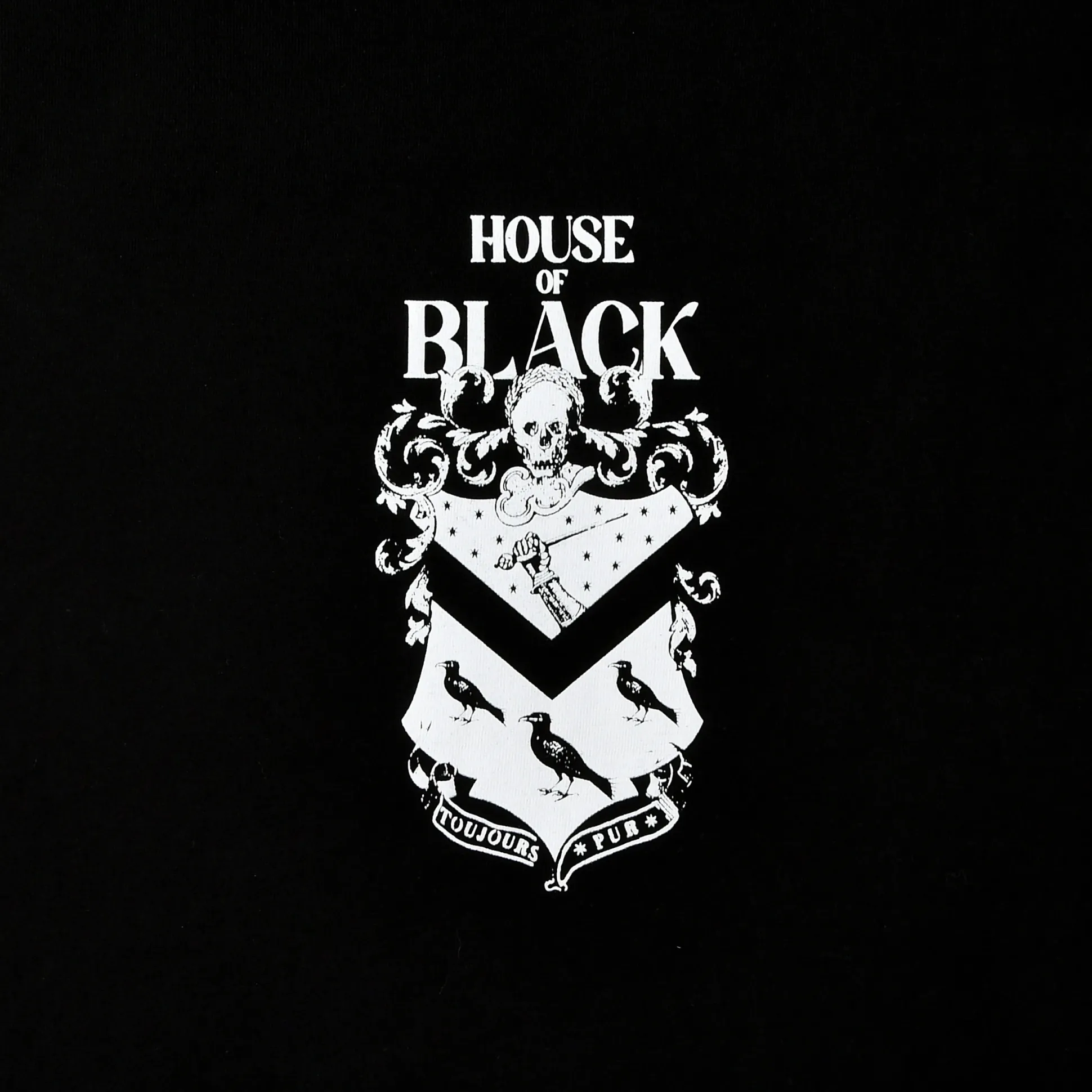 Harry Potter - House of Black T-shirt zwart