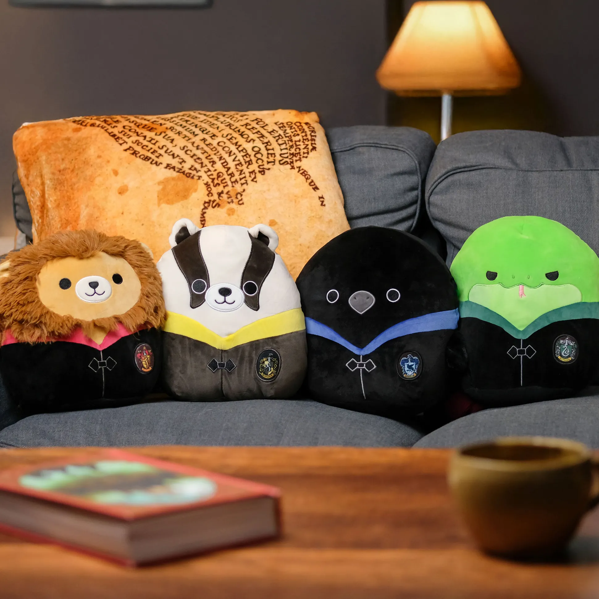 Harry Potter - Huffelpuf Das in Mantel Squishmallows Pluchefiguur