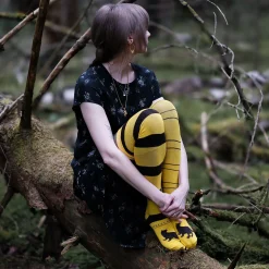 Harry Potter - Huffelpuf Overknee Sokken 2-Pack