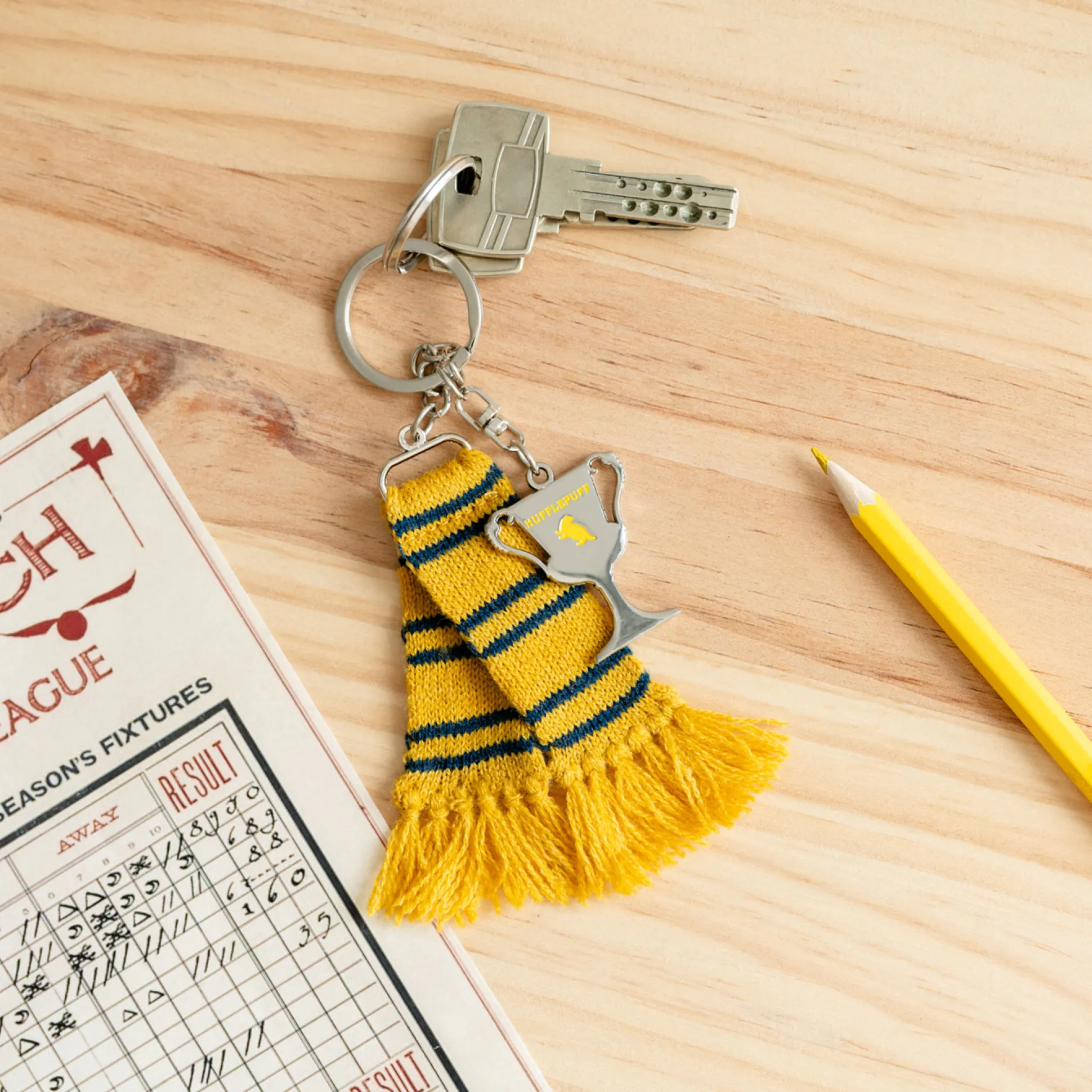 Harry Potter - Huffelpuf Sjaal Sleutelhanger