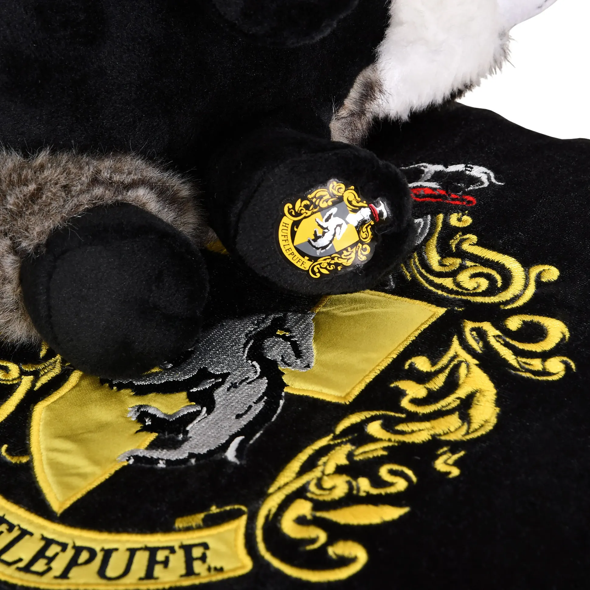 Harry Potter - Hufflepuff Wapen Kussen met Pluche Figuur