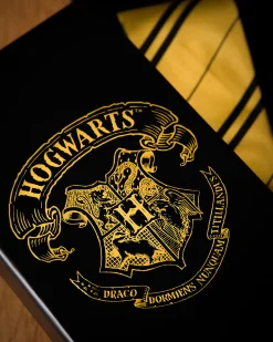 Harry Potter - Hufflepuff Stropdas met Geschenkdoos