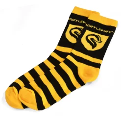 Harry Potter - Hufflepuff Wapen Sokken geel-zwart