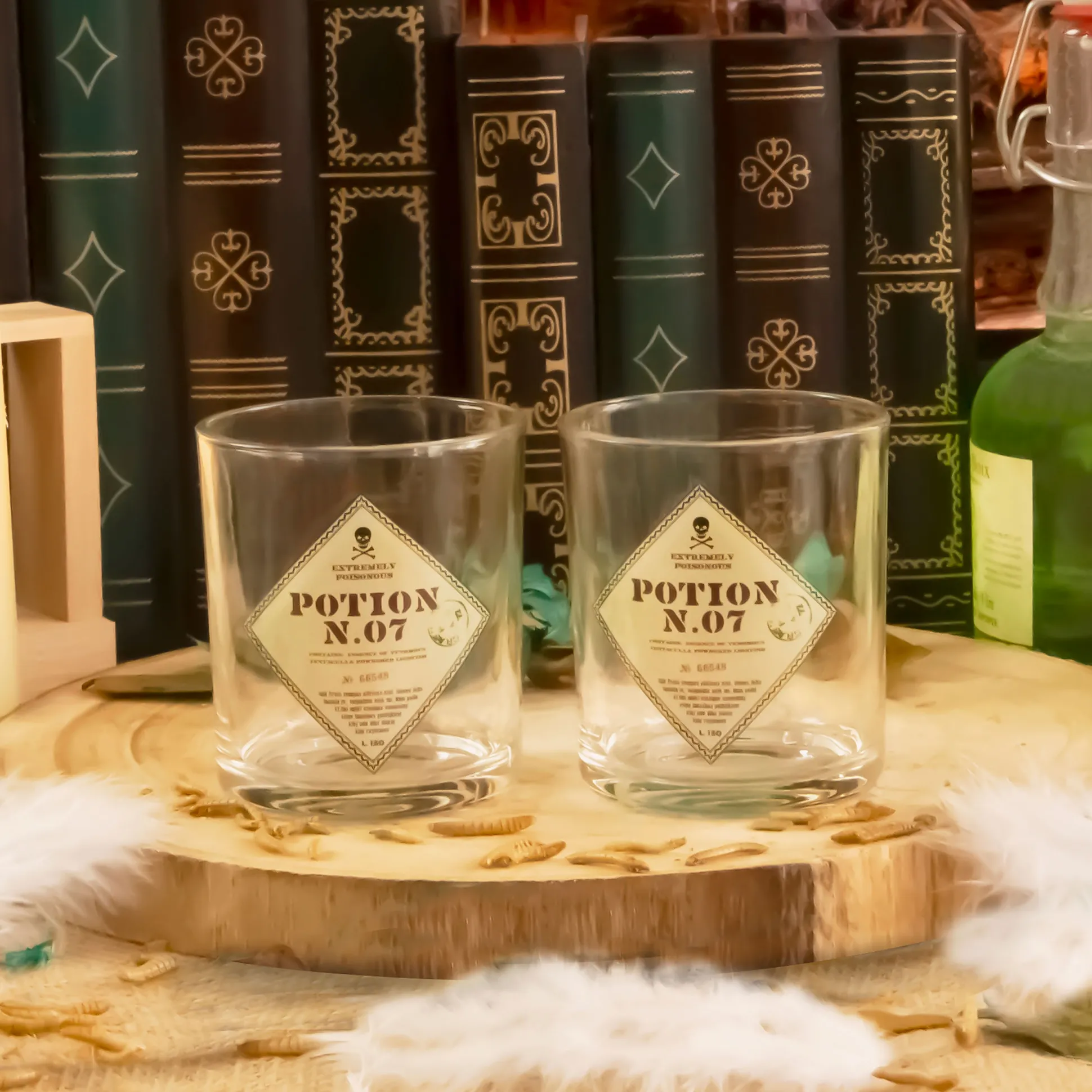 Harry Potter - Karaf met Polyjuice Potion Glass Set